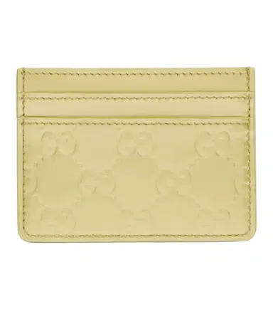 Gucci GG Emblem leather card holder | Thumbnail 1