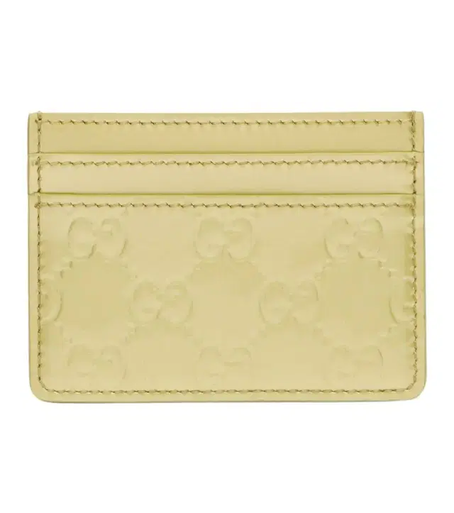 GG Emblem leather card holder