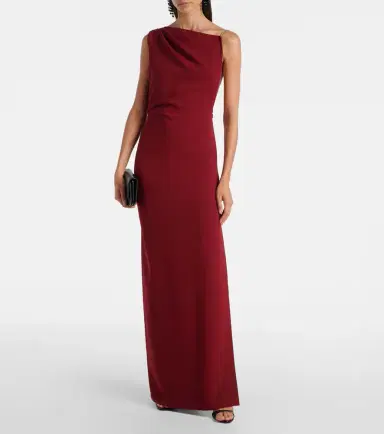 Max Mara Draped maxi dress | Thumbnail 2 Max Mara Draped maxi dress | Thumbnail 2