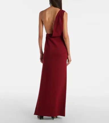 Max Mara Draped maxi dress | Thumbnail 6 Max Mara Draped maxi dress | Thumbnail 6
