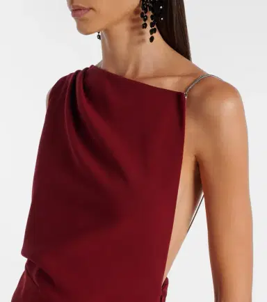 Max Mara Draped maxi dress | Thumbnail 7 Max Mara Draped maxi dress | Thumbnail 7