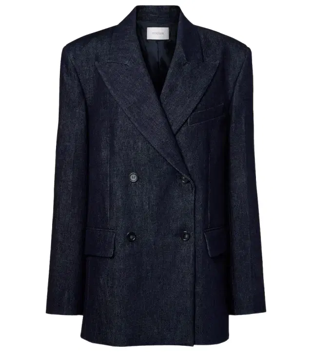 Sportmax Ancella double-breasted denim blazer