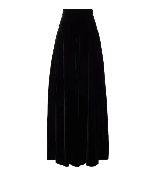 Max Mara Cotton velvet maxi skirt