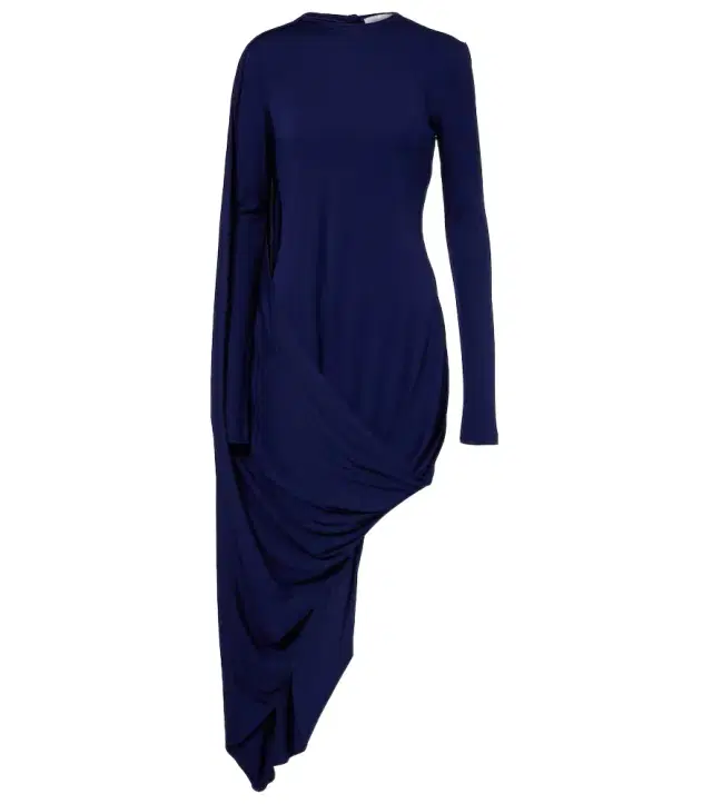 Sportmax Ariete 1234 draped jersey maxi dress