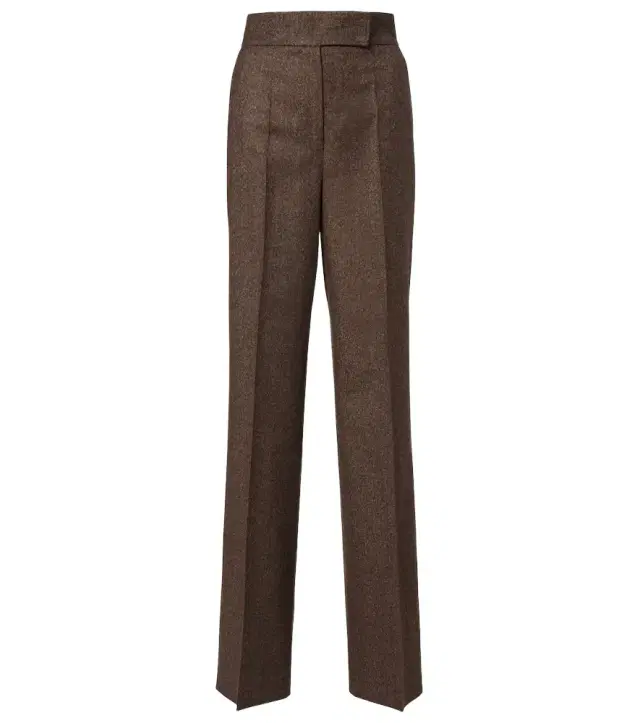 Max Mara Virgin wool straight pants