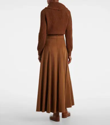 Max Mara Camel hair maxi skirt | Thumbnail 4 Max Mara Camel hair maxi skirt | Thumbnail 4