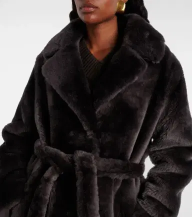 Yves Salomon Shearling coat | Thumbnail 4