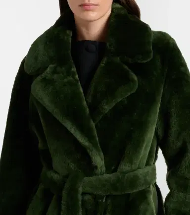 Yves Salomon Shearling coat | Thumbnail 4 Yves Salomon Shearling coat | Thumbnail 4