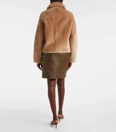 Yves Salomon Shearling jacket | Thumbnail 6 Yves Salomon Shearling jacket | Thumbnail 6