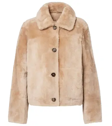 Yves Salomon Shearling jacket | Thumbnail 1 Yves Salomon Shearling jacket | Thumbnail 1