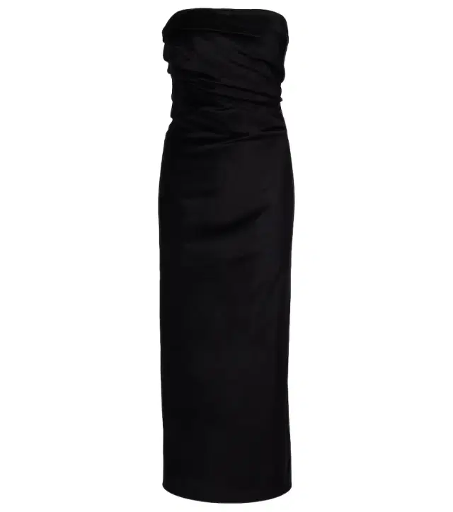 Tove Sabella velvet midi dress
