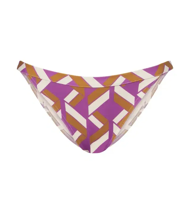 Eres Fever printed high-rise bikini bottoms