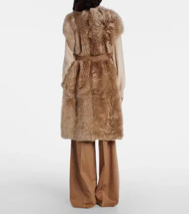 Yves Salomon Reversible shearling coat | Thumbnail 3