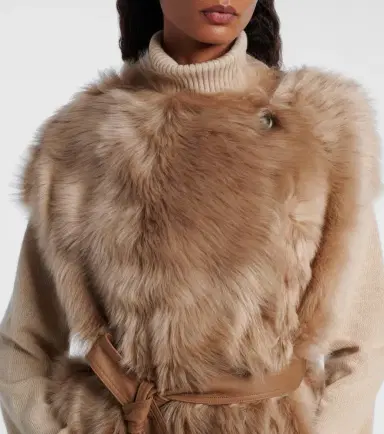 Yves Salomon Reversible shearling coat | Thumbnail 5