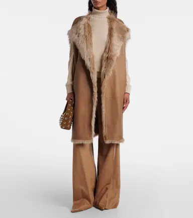 Yves Salomon Reversible shearling coat | Thumbnail 6