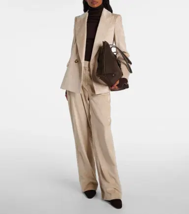 Veronica Beard Sevyn double-breasted cotton-blend corduroy blazer | Thumbnail 2
