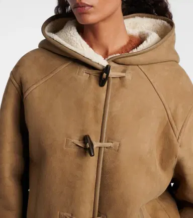 Yves Salomon Reversible leather and shearling jacket | Thumbnail 3 Yves Salomon Reversible leather and shearling jacket | Thumbnail 3