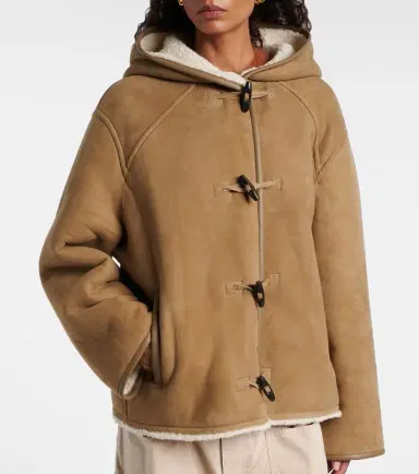 Yves Salomon Reversible leather and shearling jacket | Thumbnail 6 Yves Salomon Reversible leather and shearling jacket | Thumbnail 6