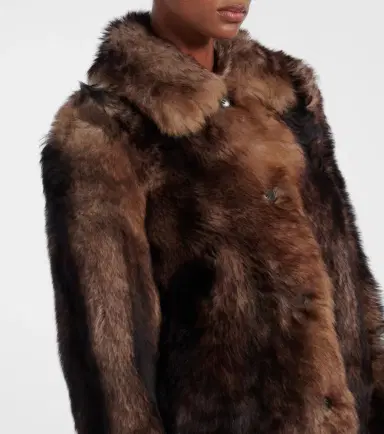 Yves Salomon Shearling jacket | Thumbnail 4