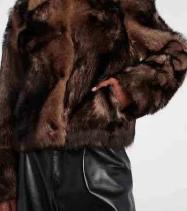 Yves Salomon Shearling jacket | Thumbnail 6