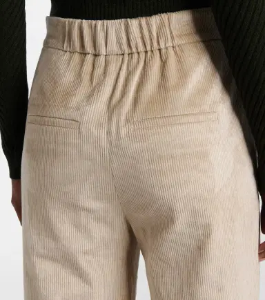 Veronica Beard Grigore cotton-blend corduroy wide-leg pants | Thumbnail 2