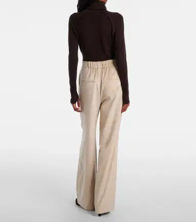 Veronica Beard Grigore cotton-blend corduroy wide-leg pants | Thumbnail 5