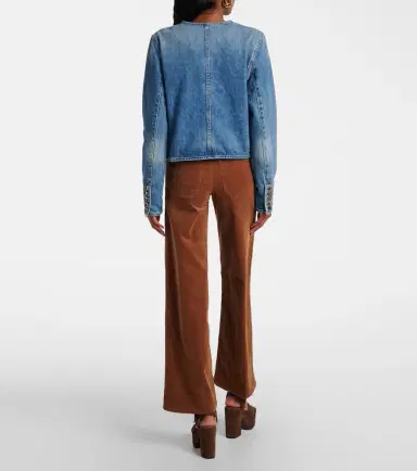 Veronica Beard Andrea denim jacket | Thumbnail 2