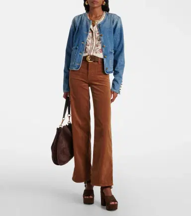 Veronica Beard Andrea denim jacket | Thumbnail 4