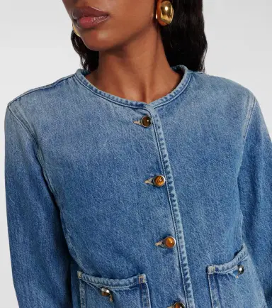 Veronica Beard Andrea denim jacket | Thumbnail 5