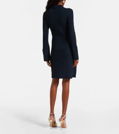 Veronica Beard Lauper ribbed-knit minidress | Thumbnail 2 Veronica Beard Lauper ribbed-knit minidress | Thumbnail 2