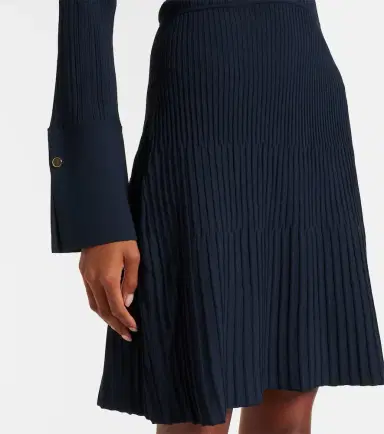 Veronica Beard Lauper ribbed-knit minidress | Thumbnail 5 Veronica Beard Lauper ribbed-knit minidress | Thumbnail 5