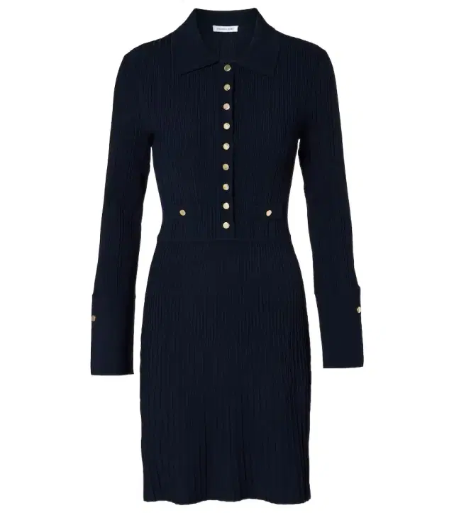 Lauper ribbed-knit minidress
