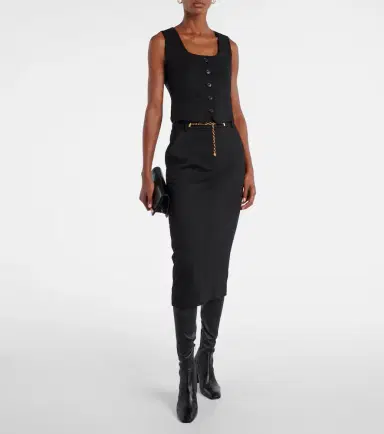 Veronica Beard Morris wool vest | Thumbnail 5
