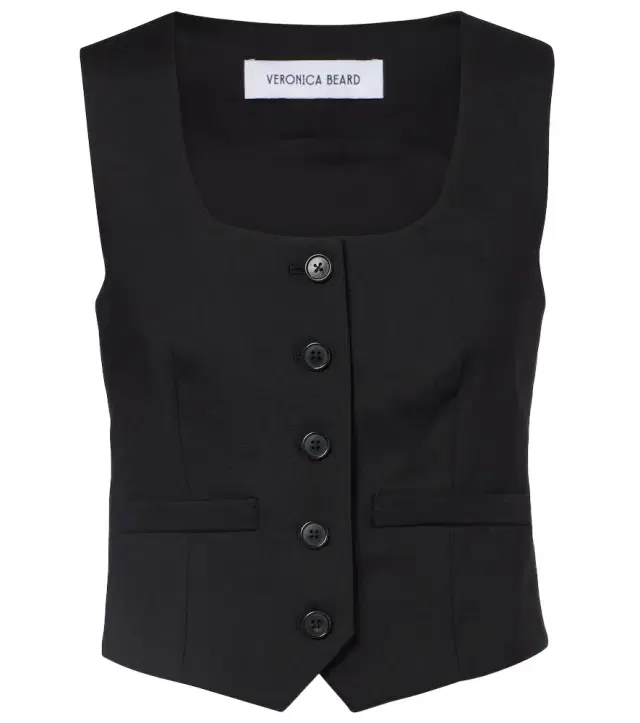 Veronica Beard Morris wool vest
