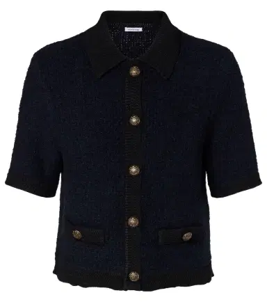 Veronica Beard Cotton and wool-blend cardigan | Thumbnail 1
