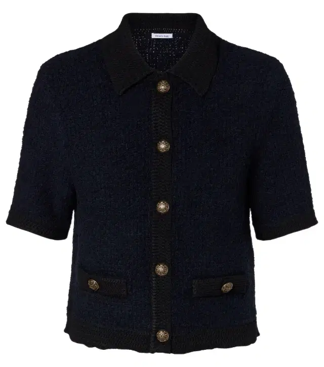 Veronica Beard Cotton and wool-blend cardigan