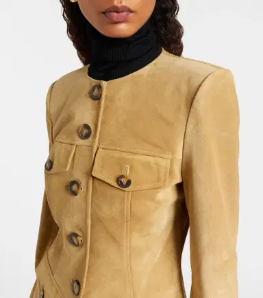 Veronica Beard Orrin suede jacket | Thumbnail 6 Veronica Beard Orrin suede jacket | Thumbnail 6