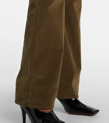 Veronica Beard High-rise cotton corduroy wide-leg pants | Thumbnail 3 Veronica Beard High-rise cotton corduroy wide-leg pants | Thumbnail 3