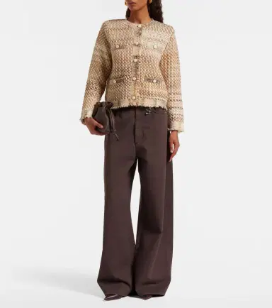 Veronica Beard Sariyah cotton and wool-blend jacket | Thumbnail 2