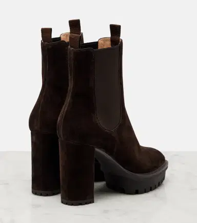 Gianvito Rossi Barry suede platform ankle boots | Thumbnail 2 Gianvito Rossi Barry suede platform ankle boots | Thumbnail 2