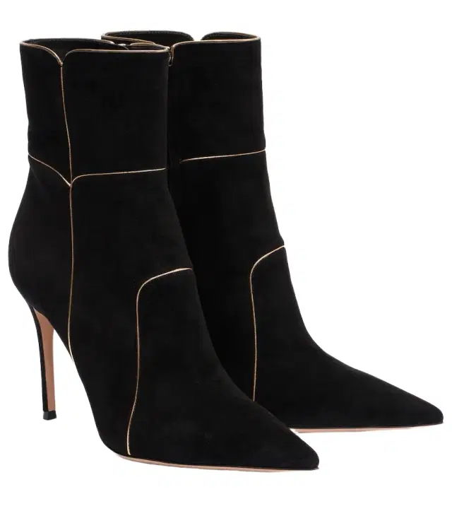 Gianvito Rossi 95 suede ankle boots