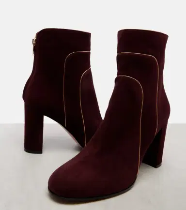 Gianvito Rossi 85 suede ankle boots | Thumbnail 3