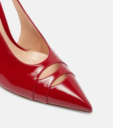Gianvito Rossi 105 patent leather slingback pumps | Thumbnail 3 Gianvito Rossi 105 patent leather slingback pumps | Thumbnail 3