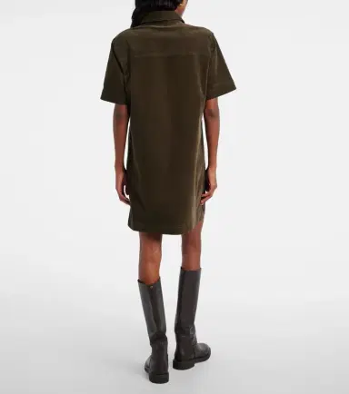 Veronica Beard Koulis cotton-blend corduroy minidress | Thumbnail 4 Veronica Beard Koulis cotton-blend corduroy minidress | Thumbnail 4