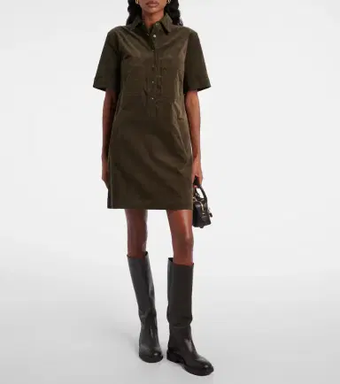 Veronica Beard Koulis cotton-blend corduroy minidress | Thumbnail 5 Veronica Beard Koulis cotton-blend corduroy minidress | Thumbnail 5