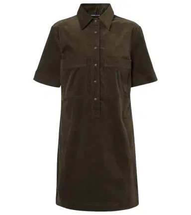 Veronica Beard Koulis cotton-blend corduroy minidress | Thumbnail 1 Veronica Beard Koulis cotton-blend corduroy minidress | Thumbnail 1