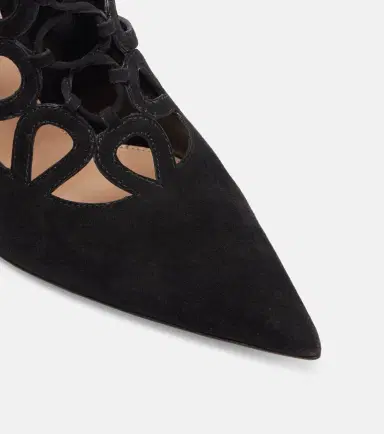 Gianvito Rossi Elisa 95 suede lace-up pumps | Thumbnail 3 Gianvito Rossi Elisa 95 suede lace-up pumps | Thumbnail 3