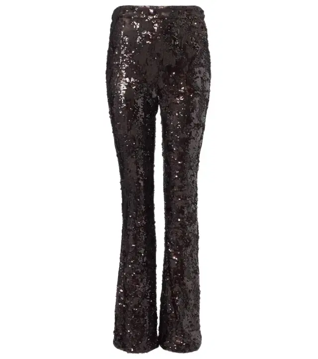 Veronica Beard Collier sequined flared pants