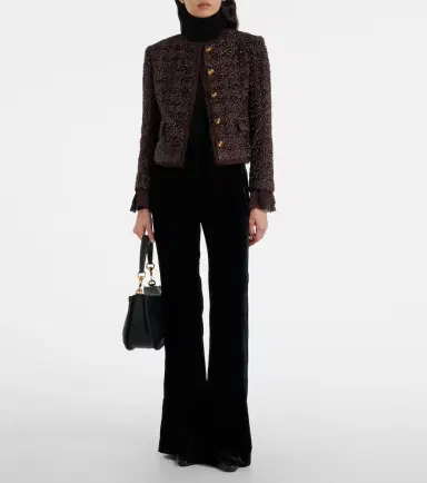 Veronica Beard Audrina metallic tweed jacket | Thumbnail 2 Veronica Beard Audrina metallic tweed jacket | Thumbnail 2