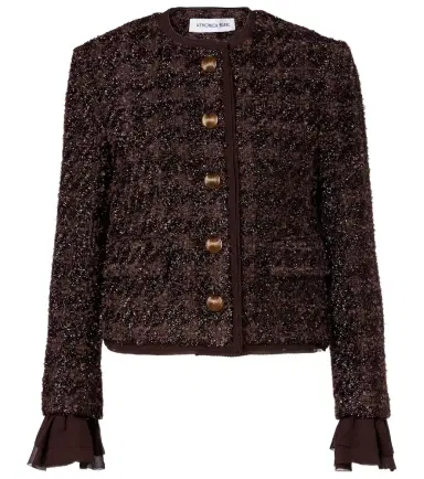Veronica Beard Audrina metallic tweed jacket | Thumbnail 1 Veronica Beard Audrina metallic tweed jacket | Thumbnail 1